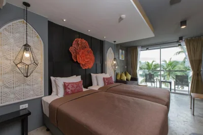 Estudios comunicados con vistas al mar — Patong Signature Boutique Hotel